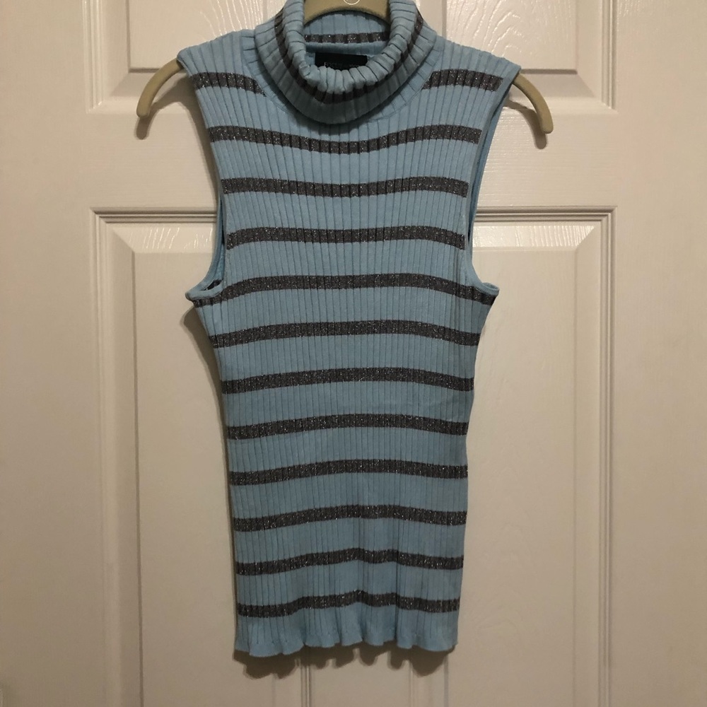 Focus 2000 Blue Turtleneck